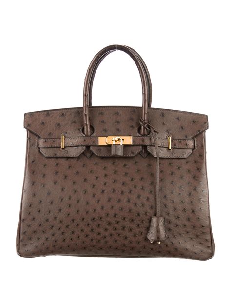 hermes birkin 35 ostrich|Hermes Birkin buy online.